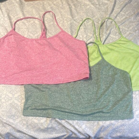 Set of 3 racer back crop tanks from SHEIN size 2XL (16) - Picture 1 of 3